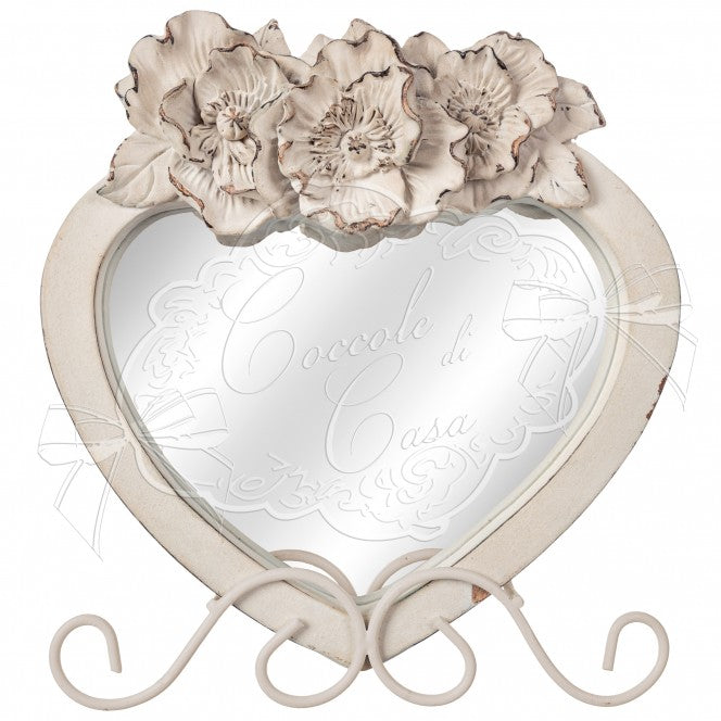Specchio cuore - COCCOLE DI CASA