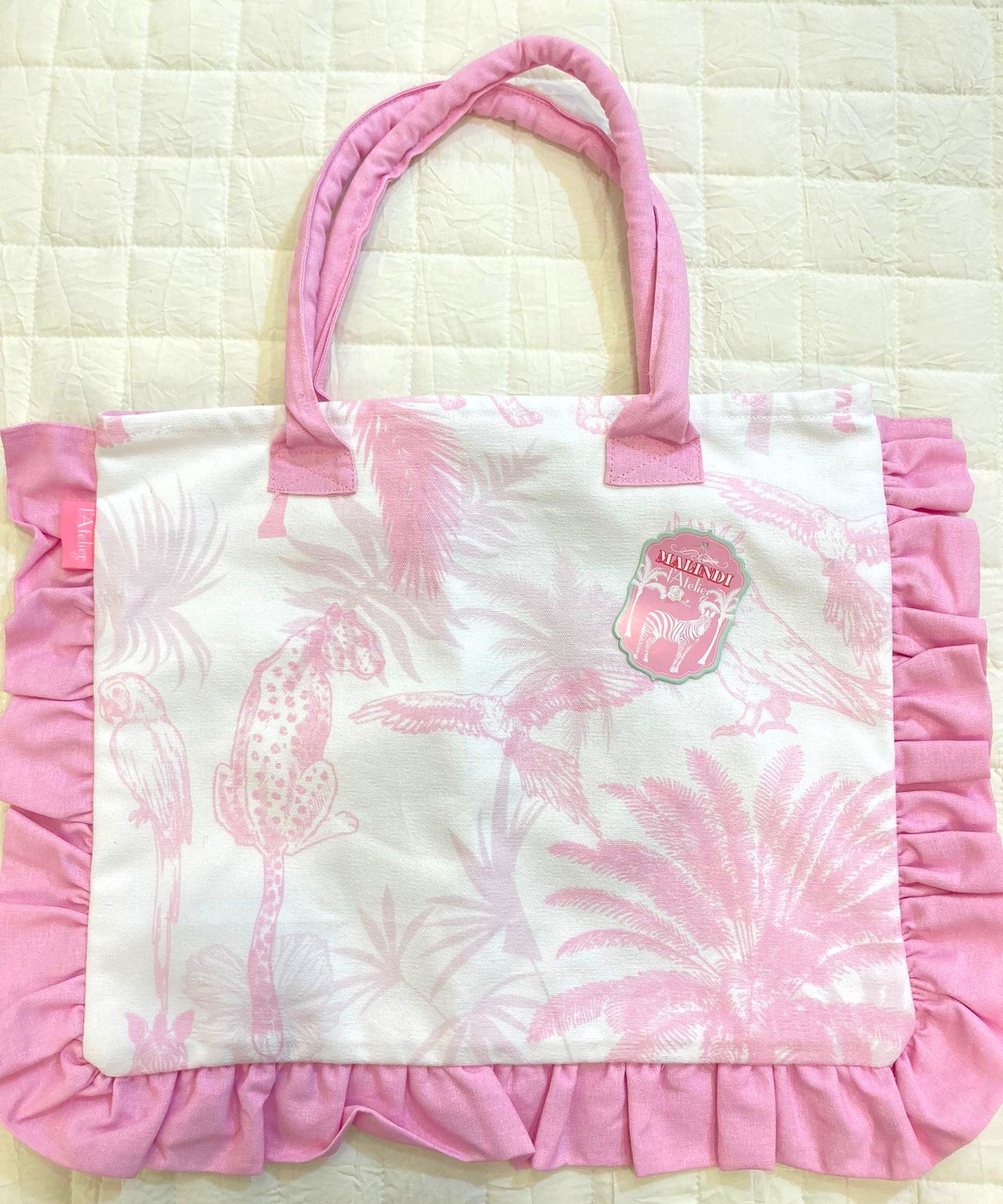 Telo fouta  / Borsa mare Collezione Malindi L'Atelier 17