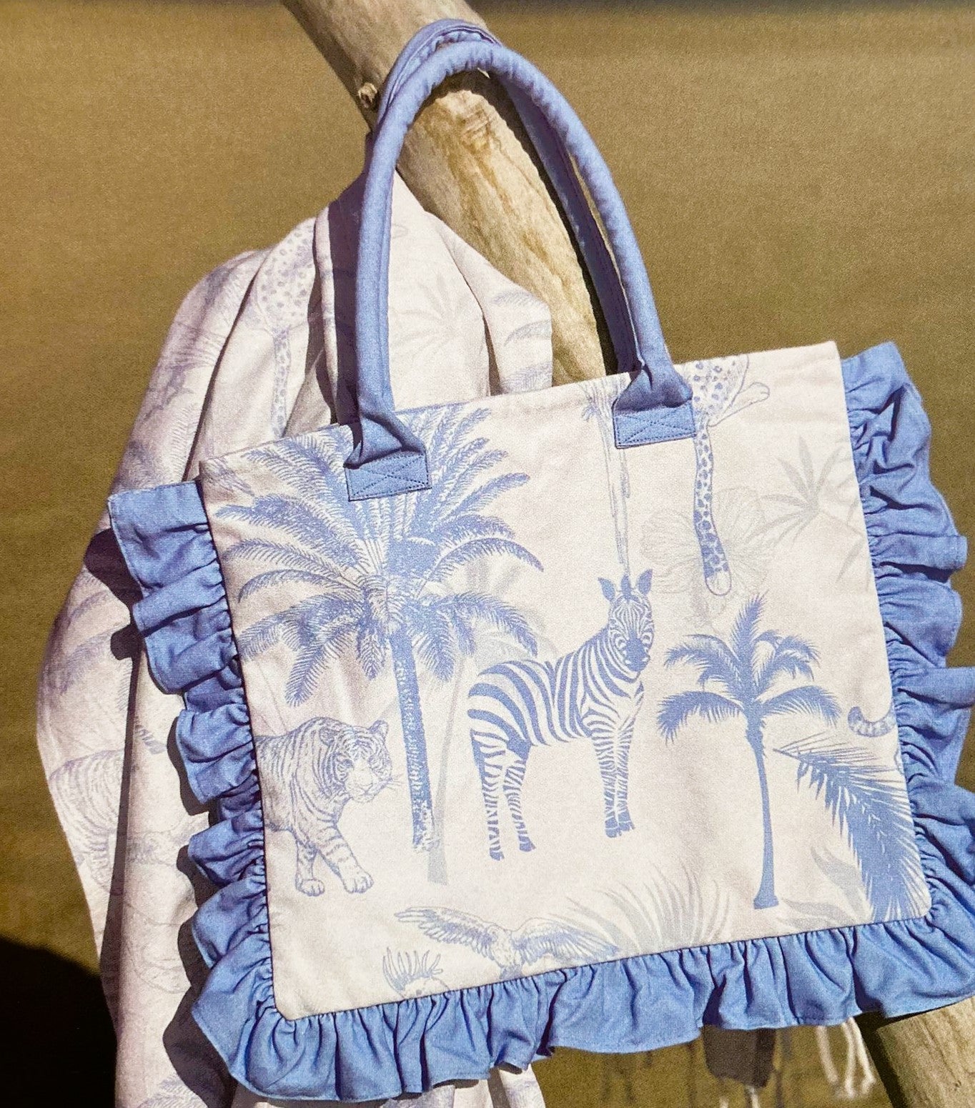 Telo fouta  / Borsa mare Collezione Malindi L'Atelier 17